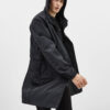 Hooded nylon parka